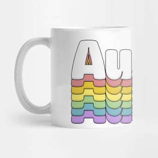 Austin, Texas //// Retro Typography Design Mug